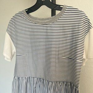 Sunday Stripe Dress by Anthropologie